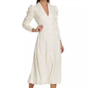 ByTimo cream midi dress